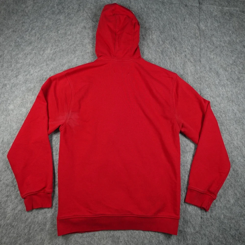 Nike Jordan Hoodie Men Small Red Crossover Dri Fit Jumpman Pullover Sport FV8606